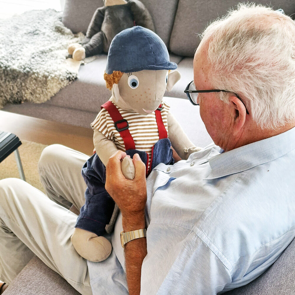 Verzwaarde pop: Oliz/ Koko-Nora® Lille Lise en Henric - Afbeelding 8